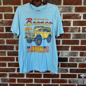 Goodfellow‎ & Co Mens Blue Ford Bronco 1966 The Legendary 4x4 T Shirt Large